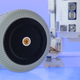 The projector’s tall design occasionally makes it a little top heavy, but a tripod mount on the underside provides a secure place to easily mount it.